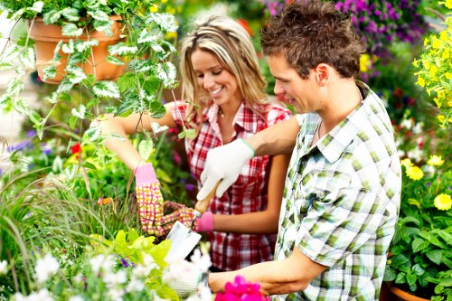 Gardeners Hampton creating a tidy and inviting garden