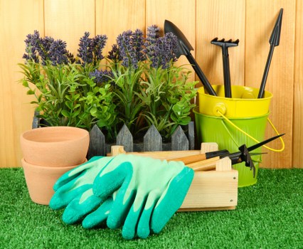 Seasonal gardening services in Hampton including planting and pruning